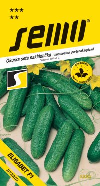 Semo Okurka nakládačka - Elisabet F1 partenokarpická hu 1,5g - VÝPRODEJ