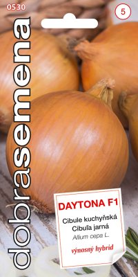 Dobrá semena Cibule jarní - Daytona F1 žlutá 200s - VÝPRODEJ