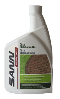 Čistič SANN PROFI Čistá zámková dlažba 1l - VÝPRODEJ