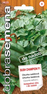 Dobrá semena Okurka salátová do nádob - Bush Champion F1 10s - VÝPRODEJ