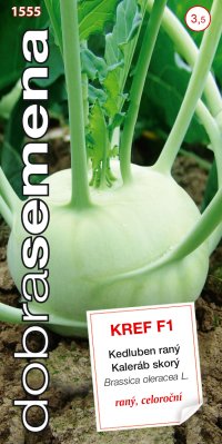 Dobrá semena Kedluben bílý - Kref F1 raný 40s - VÝPRODEJ