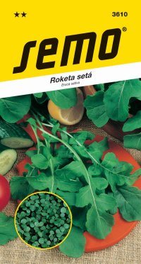 Semo Roketa setá - Rukola - Eruka sativa 4g - VÝPRODEJ