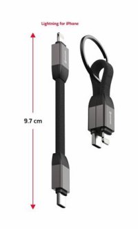 SWISSTEN 71551030 USB C/Lightning 9,7CM - VÝPRODEJ