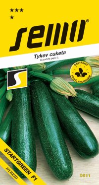 Semo Tykev cuketa - Startgreen F1 tmavě zelená 1,5g - VÝPRODEJ