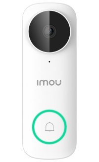 Imou by Dahua chytrý domovní zvonek DB61i/ Wi-Fi/ 5Mpix/ 2560x1920/ krytí IP65/ H.265/ noční vidění 5m/ bílý/ CZ app - VÝPRODEJ