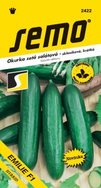 Semo Okurka salátová do skleníku - Emilie F1 kr 10s - VÝPRODEJ