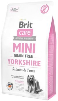 Krmivo Brit Care Mini Grain Free Yorkshire 2kg - VÝPRODEJ