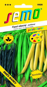 Semo Fazol keříčkový směs barev 10g - série Paleta barev - VÝPRODEJ