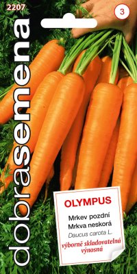 Dobrá semena Mrkev - Olympus pozdní 3g - VÝPRODEJ