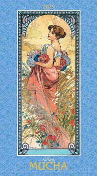 Kalendář 2025 Alfons Mucha, nástěnný, 33 x 60 cm - VÝPRODEJ