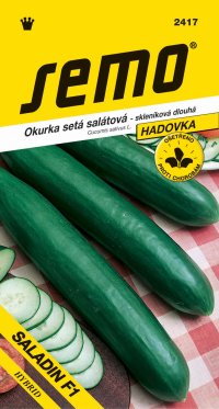 Semo Okurka salátová do skleníku - Saladin F1 dl 10s - VÝPRODEJ