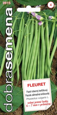 Dobrá semena Fazol keříčkový - Fleuret 7g - VÝPRODEJ