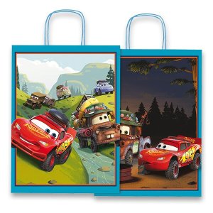 Dárková taška Cars - 160 x 80 x 210 mm - VÝPRODEJ