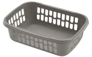KOŠÍK 36X27X10,5CM, PLAST - VÝPRODEJ