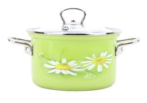 Hrnec BELIS DAISY 24cm 6,1l se skleněnou poklicí - VÝPRODEJ