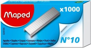 MAPED Spojovače do sešívačky No.10, 1000ks - VÝPRODEJ