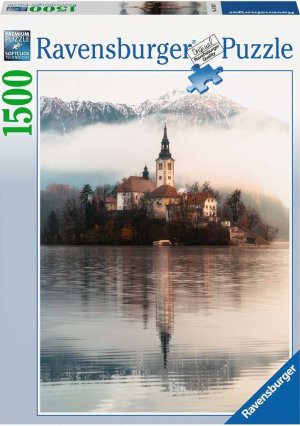 RAVENSBURGER Puzzle Kostel na jezeře Bled 1500 dílků - VÝPRODEJ