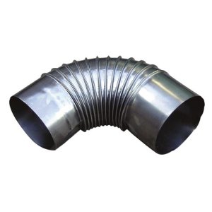 Koleno kouřové 120mm - VÝPRODEJ