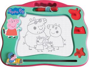 CHARACTER Prasátko Peppa: Magnetická kreslící tabulka - VÝPRODEJ