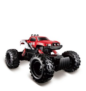 Maisto RC – Rock Crawler, červený, 2,4 GHz - VÝPRODEJ