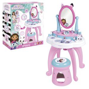 Gabby´s Dollhouse 2v1 Toaletní stolek se židličkou - VÝPRODEJ