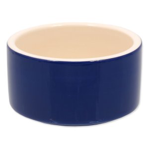 Miska Small Animals keramická pro králíky modrá 10x5cm - VÝPRODEJ