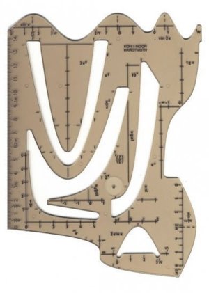 Koh-i-noor šablona grafu funkcí kouřová - VÝPRODEJ