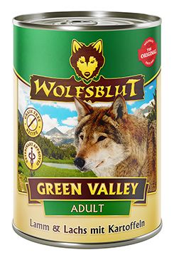 Wolfsblut Dog Adult Green Valley konz. 395g - VÝPRODEJ