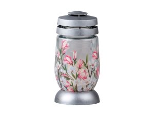 Bolsius hřbitovní sklo 23 cm vklad 120g 36h. Magnolie - VÝPRODEJ