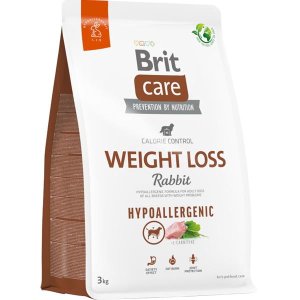 Brit Care Dog Hypoallergenic Weight Loss Rabbit 3 kg - VÝPRODEJ