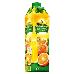 Džus Pfanner pomeranč, 1 l - VÝPRODEJ