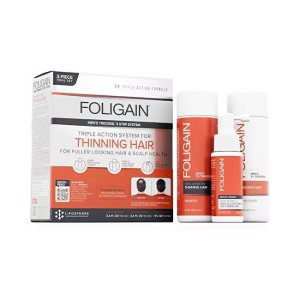 Cestovní sada přípravků proti padání vlasů pro muže Triple Action - VÝPRODEJ