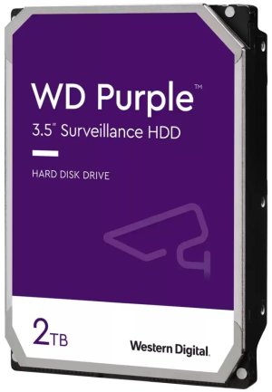 WD PURPLE 2TB / WD23PURZ / SATA III / Interní 3,5"/ 256MB - VÝPRODEJ