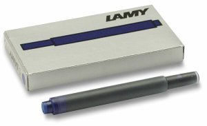 Inkoustové bombičky Lamy T 10, 5 ks - modročerné - VÝPRODEJ