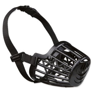 Náhubek Trixie plastový černý S-M 22cm - VÝPRODEJ