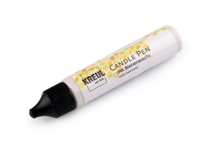 Voskový popisovač na svíčky 29 ml - (49733) zlatá glitry - VÝPRODEJ