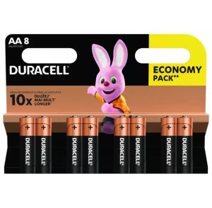 Duracell Basic alkalická baterie 8 ks (AA) - VÝPRODEJ