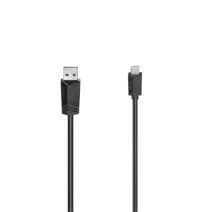 USB-C kabel, USB-A konektor - USB-C konektor, USB 2.0, 480 Mbit/s, 3,00 m - VÝPRODEJ