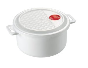 Plastová dóza do mikrovlnné trouby HEIDRUN s víkem 1,8l - VÝPRODEJ