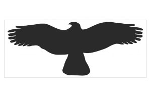 Samolepka - SYMBOL DRAVEC 320x130mm - VÝPRODEJ