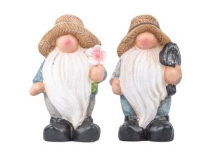 Trpaslík keramika, mix barev 122x204mm - VÝPRODEJ