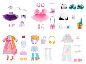 Rainbow High Fashion set, PDQ - mix variant či barev - VÝPRODEJ
