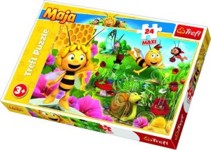 Trefl Puzzle Včelka Mája / 24 dílků MAXI - VÝPRODEJ