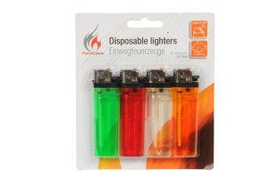 ZAPALOVAČ JEDNORÁZOVÝ 4KS - VÝPRODEJ
