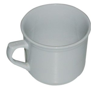 Hrnek vařák 620ml BÍ bez dekoru keramický - VÝPRODEJ