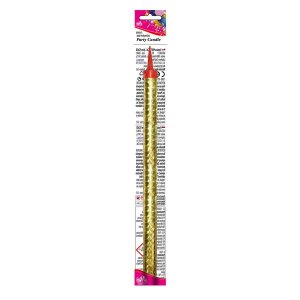 PÁRTY FONTÁNA 26 CM, ZLATÁ, DÉLKA TRVÁNÍ CCA 90 SE - VÝPRODEJ