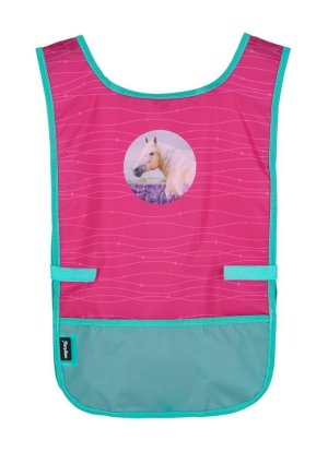 Zástěra pončo - Oxy Sherpy Pink - VÝPRODEJ