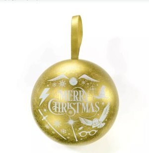 Harry Potter Vánoční ozdoba s překvapením - Merry Christmas - VÝPRODEJ