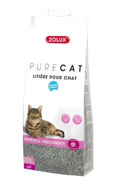 Podestýlka PURECAT scented absorbent 20l Zolux - VÝPRODEJ