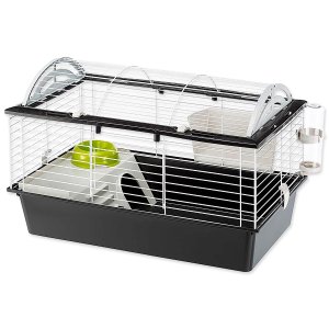 Klec Ferplast Casita 80 bílo-černá 78x48x50cm - VÝPRODEJ